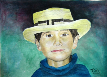 Aquarellportrait